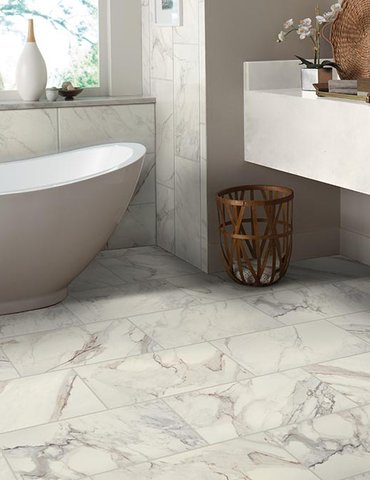 Bathroom Porcelain Marble Tile - Design Network COLORTILE in Wichita, KS